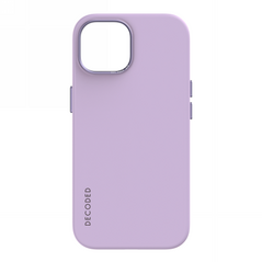 Decoded - Silicone Protective Case for iPhone 15 Compatible with MagSafe (lavender)