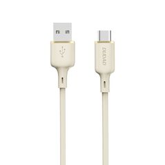 Dudao L7SC USB-A - USB-C cable 5A 1m - beige