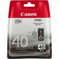 Canon Μελάνι Inkjet PG-40 Black Blister Pack (0615B042) (CANPG-40BLP) έως 12 άτοκες Δόσεις