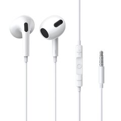 Mobile earphones Baseus Encok H17, Microphone, White - 20762 έως 12 άτοκες Δόσεις
