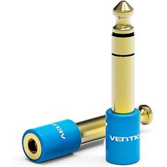 VENTION 6.5mm Male to 3.5mm Female Audio Adapter Blue (VAB-S01-L) (VENVAB-S01-L) έως 12 άτοκες Δόσεις
