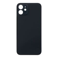 APPLE iPhone 12 - Battery cover + Adhesive Large Hole Black OEM SP61124BK-O 74094 έως 12 άτοκες Δόσεις