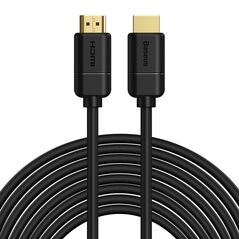Baseus HDMI 2.0 Cable HDMI male - HDMI male 8m Black (CAKGQ-E01) (BASCAKGQ-E01) έως 12 άτοκες Δόσεις