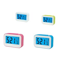 Επιτραπέζιο Ρολόι με Θερμόμετρο, Ξυπνητήρι και Ημερολόγιο