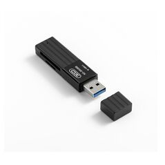 XO card reader 2 in 1 DK05B USB 3.0 black 6920680830336