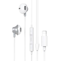 XO wired earphones EP71 Lightning white 6920680842964