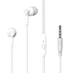 XO wired earphones EP33 jack 3,5mm white 6920680876426
