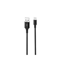 XO cable NB143 USB - Lightning 1,0 m 2,4A black 6920680870707