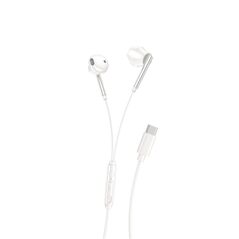 XO wired earphones EP66 USB-C white 6920680834488