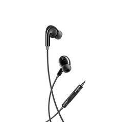 XO wired earphones EP73 USB-C black 6920680844968
