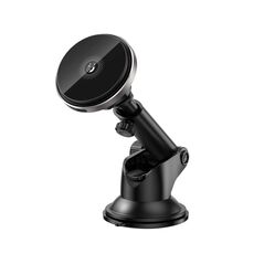 XO car holder CX017 magnet with inductive charging black 15W with suction cup 6920680843152