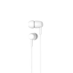 XO wired earphones EP50 jack 3,5mm white 1pcs 6920680826186
