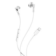 XO wired earphones EP61 Lightning Bluetooth silver 6920680834419