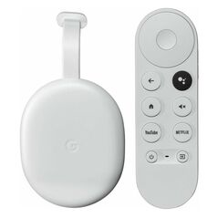 Google Smart TV Stick Chromecast with Google TV 4K White (GA01919-DE) (GOOGA01919-DE) έως 12 άτοκες Δόσεις
