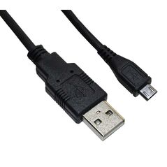 Ancus Καλώδιο σύνδεσης Ancus USB AM σε Micro USB B Μαύρο 3m 18045 5210029047329