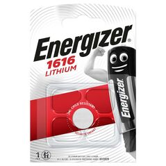 Energizer Buttoncell Energizer Lithium CR1616 3V Τεμ. 1 19382 7638900411539