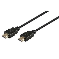 Jasper Καλώδιο σύνδεσης Jasper HDMI 1.4 A Αρσενικό σε A Αρσενικό Gold Plated CCS 1.5m Μαύρο 24254 5210029064272