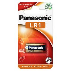 Panasonic Μπαταρία Αλκαλική Panasonic Micro Alkaline LR1L/1BE 1.5V Τεμ. 1 24319 5019068592551