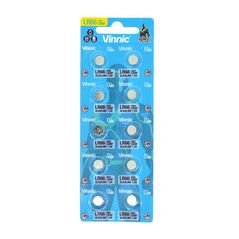 Vinnic Buttoncell Vinnic L626F AG4 LR66 Τεμ. 10 με Διάτρητη Συσκευασία 27830 4898338007367