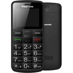Panasonic Panasonic KX-TU110EXB (Dual SIM) Μαύρο 1.77" Easy Phone με πλήκτρο SOS, Bluetooth και Μεγάλα Γράμματα 28017 5025232891856