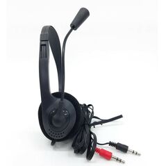 VS Ακουστικά Stereo Mee-Ole PC-900 με Μικρόφωνο και Διπλή Έξοδο 3.5mm Μαύρα 30094 6966621231565