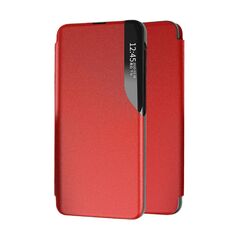 Ancus Θήκη Book Ancus Smart Flip για Xiaomi Redmi Note 9T 5G TPU Κόκκινο 32051 5210029084416