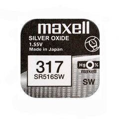 Maxell Buttoncell Maxell 317 SR516SW Τεμ. 1 32449 4902580132187