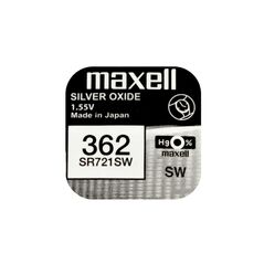 Maxell Buttoncell Maxell 362-361 SR721SW Τεμ. 1 33407 4902580132293
