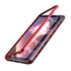Ancus Θήκη Ancus 360 Full Cover Magnetic Metal για Apple iPhone 13 mini Κόκκινο 33599 5210029088261