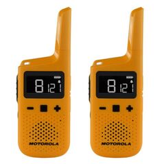 Motorola Walkie Talkie Motorola T72 GO ACTIVE IP54, Κίτρινο, Εύρος Κάλυψης 8Km, iVOX/VOX Hands-Free, 24h Battery Life 34157 5031753009847