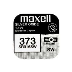 Maxell Buttoncell Maxell 373 SR916SW Τεμ. 1 36089 4902580132347