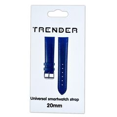 Trender Ανταλλακτικό Λουράκι Trender TR-FX20BL Δερματίνη 20mm Μπλέ 36178 3822132275131