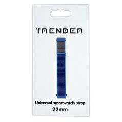 Trender Ανταλλακτικό Λουράκι Trender TR-NY22BL Nylon 22mm Μπλέ 36208 3822132275127