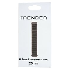 Trender Ανταλλακτικό Λουράκι Trender TR-NY20PK Nylon 20mm Ρόζ 36210 3822132275128