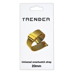 Trender Ανταλλακτικό Λουράκι Trender TR-ST20GD Steel 20mm Χρυσό 36220 3822132275182