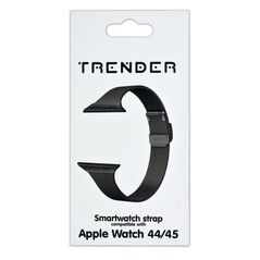 Trender Ανταλλακτικό Λουράκι Trender TR-AST45BK Apple Steel 44/45mm Μαύρο 36223 3822132275185