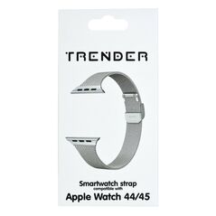 Trender Ανταλλακτικό Λουράκι Trender TR-AST45SL Apple Steel 44/45mm Ασημί 36224 3822132275186