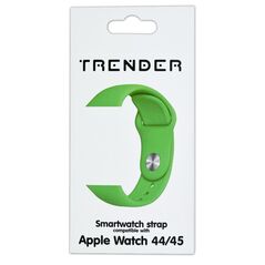 Trender Ανταλλακτικό Λουράκι Trender TR-ASL45GR Σιλικόνης για Apple Watch 44/45mm Πράσινο 36239 3822132275202