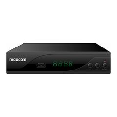 VS Αποκωδικοποιητής Maxcom MAXTV-T2 με Θύρες USB 2.0 HDMI 1.4 TV SCART RF IN Μαύρος 37594 5908235977027
