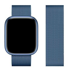 Hoco Watchband Hoco WA03 Simple Beauty 42/44/45/49mm για Apple Watch series 1/2/3/4/5/6/7/8/SE/Ultra Stainless Steel Μπλε 38164 6931474786418