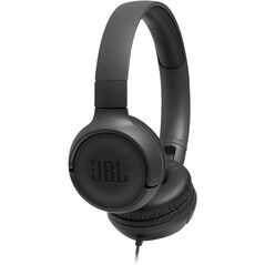 JBL Ακουστικά Stereo On-ear JBL Tune 500 3.5mm Pure Bass Sound με Μικρόφωνο JBLT500BLK Μαύρο 38405 6925281939921