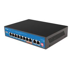 Ewind Ethernet Switch Ewind EW-S1610CF-AP 8x10/100Mbps + 2x100Mbps  RJ45 PoE Build-in 40384 40384