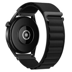 Hoco Watchband Hoco WH05 Climbing Series από Nylon για Samsung Huawei Xiaomi Vivo OPPO κα 20mm Universal Μαύρο 40485 6942007614917