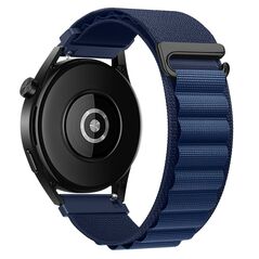 Hoco Watchband Hoco WH05 Climbing Series από Nylon για Samsung Huawei Xiaomi Vivo OPPO κα 20mm Universal Σκούρο Μπλε 40493 6942007615600