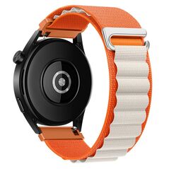 Hoco Watchband Hoco WH05 Climbing Series από Nylon για Samsung Huawei Xiaomi Vivo OPPO κα 22mm Universal Orange Starlight 40500 6942007615020