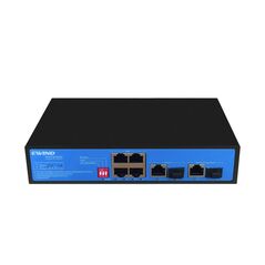Ewind Ethernet Switch Ewind EW-S1907CG-AP 4x10/100/1000Mbps  + 1x1000Mbps  RJ45 Port+1x1000Mbps  SFP Port+ 1xCombo Port Gigabit PoE Switch 40548 40548