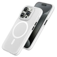 Hoco Θήκη Hoco Premium Series Drop Proof Magnetic Mag-charge για Apple iPhone 15 Pro Λευκή 40591 6942007605892