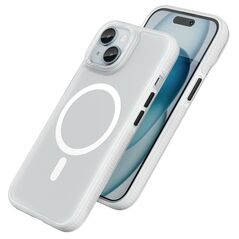 Hoco Θήκη Hoco Premium Series Drop Proof Magnetic Mag-charge για Apple iPhone 15 Plus Λευκή 40593 6942007605878