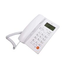 WiTech WiTech ενσύρματο τηλέφωνο λευκό  έως 12 άτοκες Δόσεις WT-2010WHT