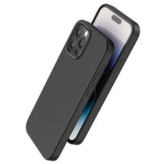 Hoco Θήκη Hoco Pure Series Silicone Magnetic για Apple iPhone 15 Pro Μαύρο 40769 6942007605564